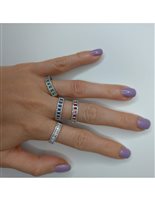 Anello Damiani Donna Belle Epoque in Oro bianco Rubino 0.30 Ct 20058706 - 20058706